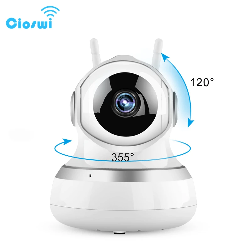 

Cioswi Mini IP Camera Wifi Camera CCTV Camera Smart Remote Control Home Security Video Surveillance Cloud Network Baby Monitor