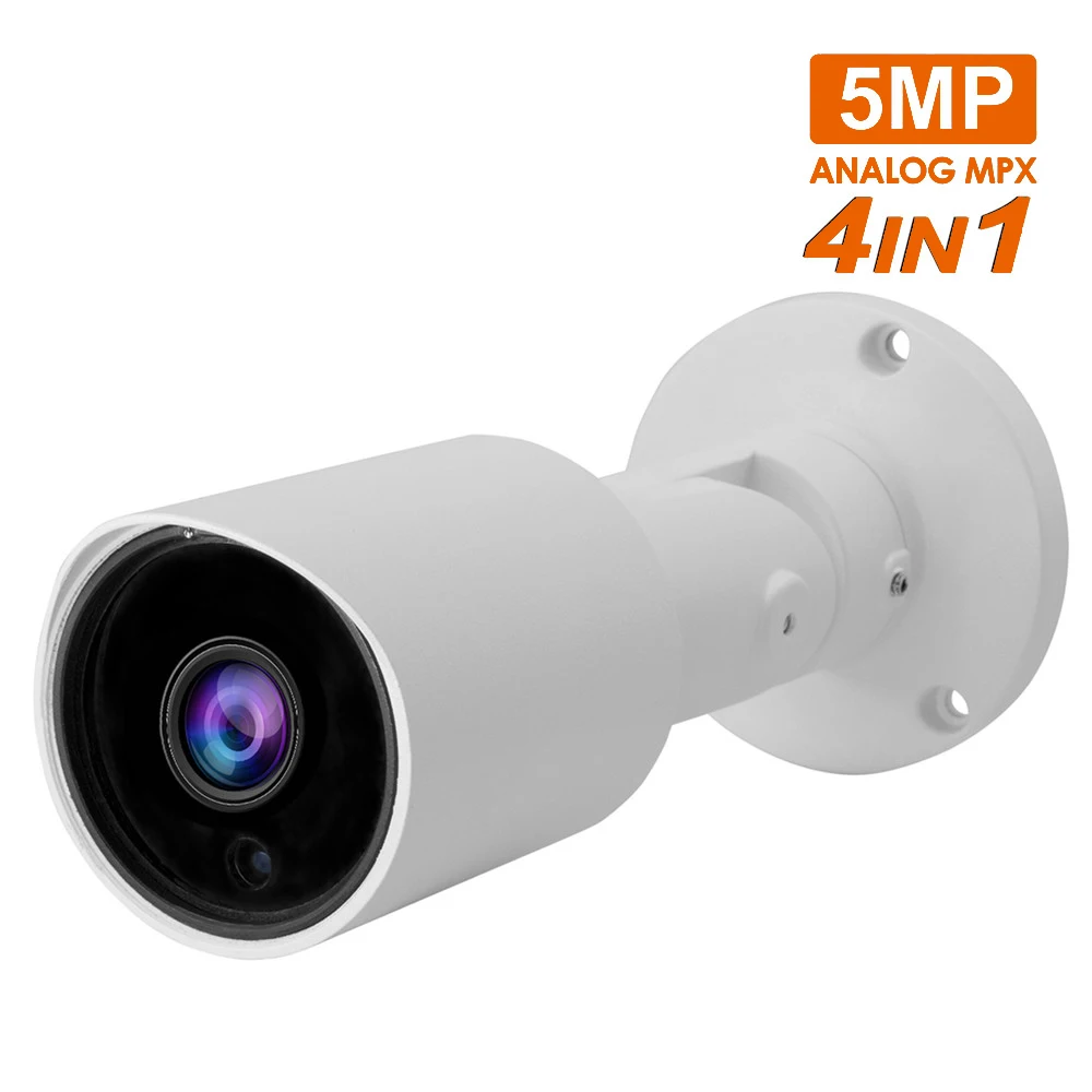 4 в 1 5MP AHD/TVI/CVI/CVBS Пуля CCTV камера мини аналоговые камеры водонепроницаемая/vandalproof наружная безопасности|Камеры