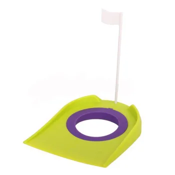 

Golf Plastic Putting Cup Hole With Flag Practice Golf Hole
