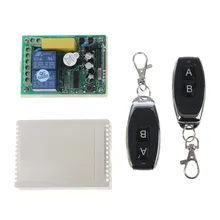 433Mhz Universal Wireless Remote Control Switch AC 250V 110V 220V 2CH Relay Receiver Module 433Mhz Universal Wireless Remote Control Switch AC 250V 110V 220V 2CH Relay Receiver Module