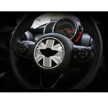 *#Best Price Union Jack Steering Wheel Center Sticker Decals Decoration for BMW MINI Cooper JCW F55 F56 Interior Car Styling Accessories *#Best Price Union Jack Steering Wheel Center Sticker Decals Decoration for BMW MINI Cooper JCW F55 F56 Interior Car Styling Accessories