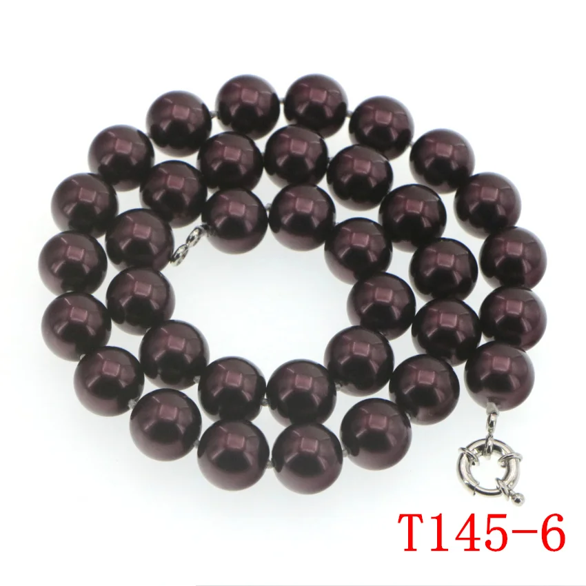 Natural pearl necklace baroque pearl Fashion Jewelry Sterling Silver 925 jewel (30)(1)
