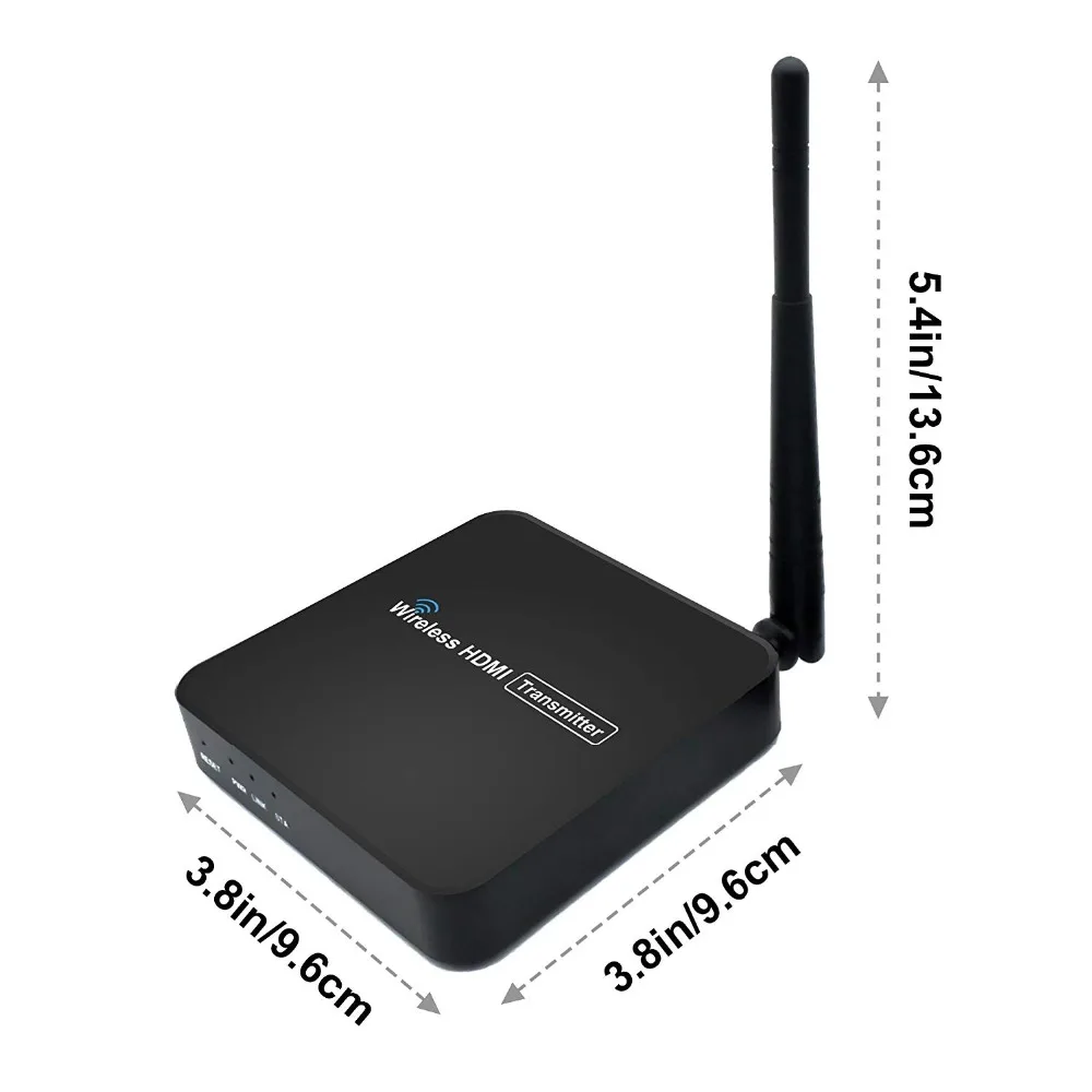 PUZHIJIE HD Беспроводная система передачи беспроводной HDMI удлинитель передатчик