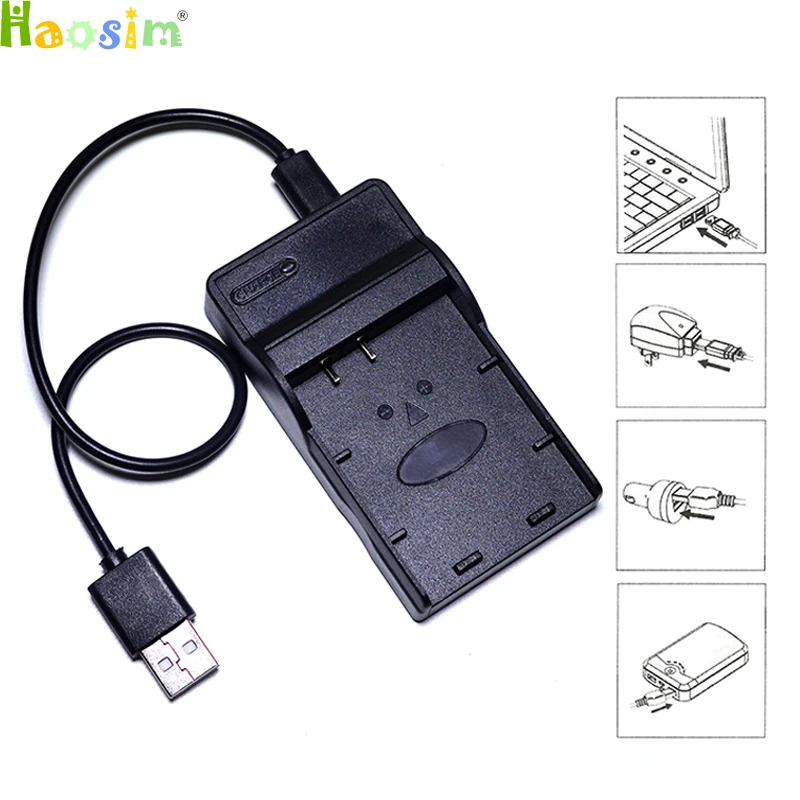 

10pcs/lot USB Port Digital Camera Battery Charger For Canon P-511 LP-E5 LP-E6 LP-E8 LP-E10 LP-E12 LP-E17
