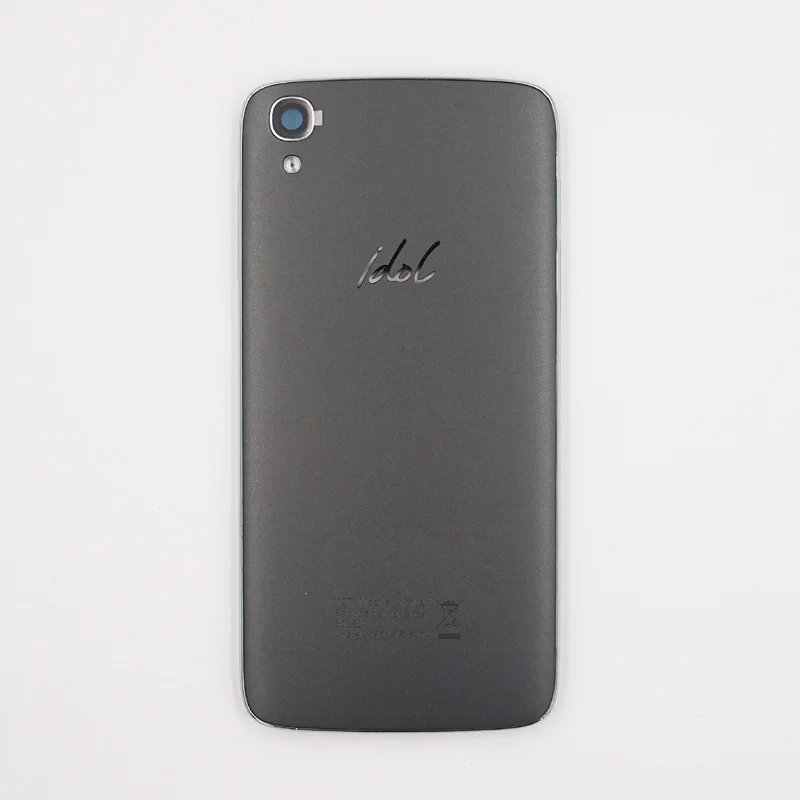 

BaanSam New Battery Door Back Cover Housing Case For Alcatel Onetouch Idol 3 6039 6039A 6039K 6039Y With Power Volume Buttons