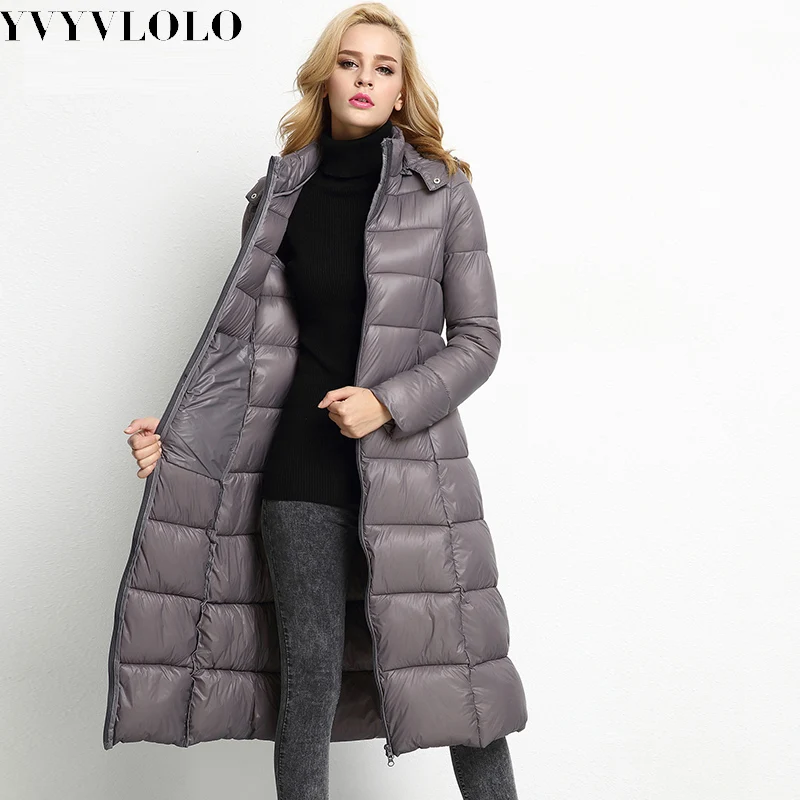 2018 Winter Women Parka Coat Casual Army Green Thick Warm