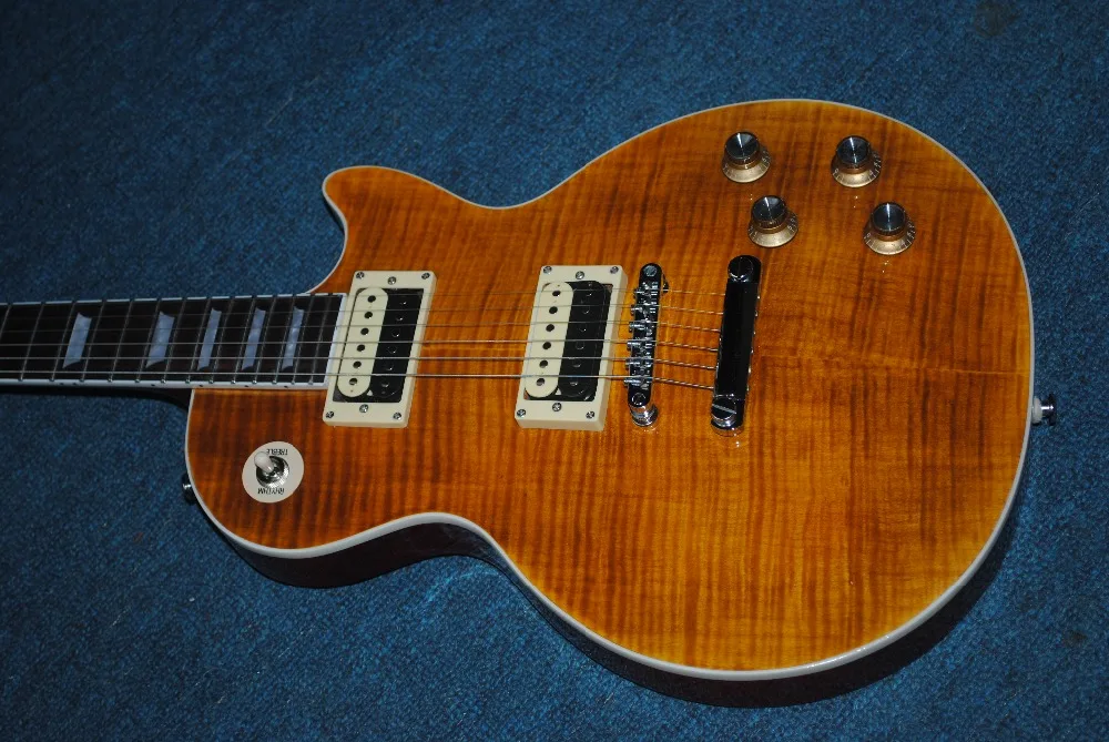 

New Arrival Sunburst Jimmy Page LP Standard Electric Guitars China OEM Left Handed Custom Available