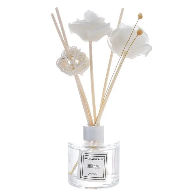 Reed Diffuser Reed Oil Diffusers With Natural Sticks, Glass Bottle And