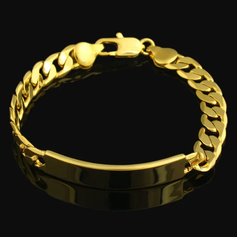 Dubai Gold Bracelet For Men Color Link Chain Bracelets Bangles Dubai Gold Bracelet For Men Color Link Chain Bracelets Bangles African Women Fashion Jewelry In From Accessories