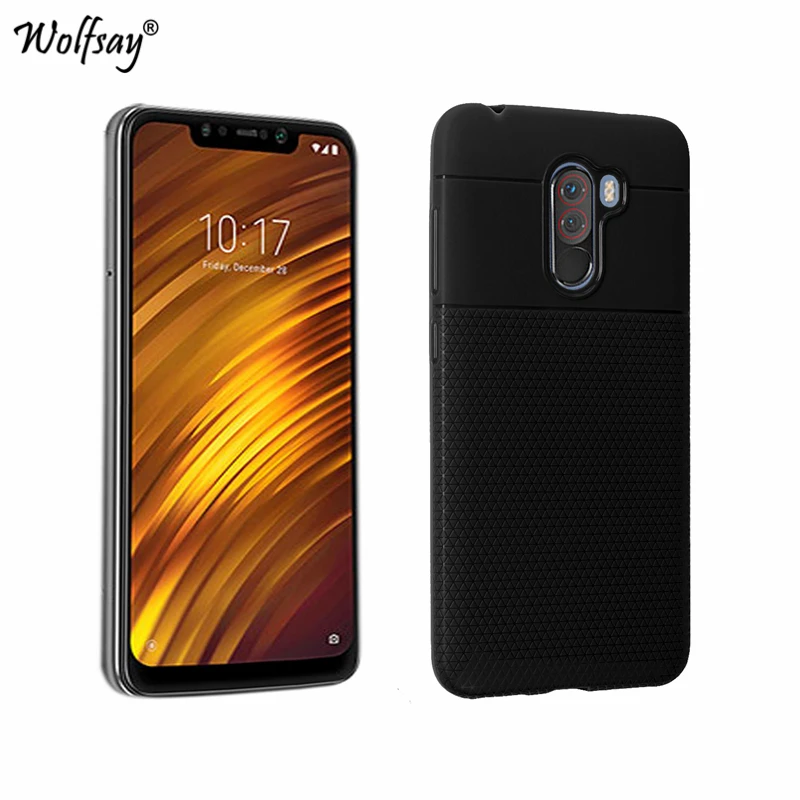 Pocophone F1 Case Pocophone F1 Simple Soft TPU Case For Pocophone F1 Xiaomi Silicone Cover For Capa Xiaomi Poco F1 Shell Fundas