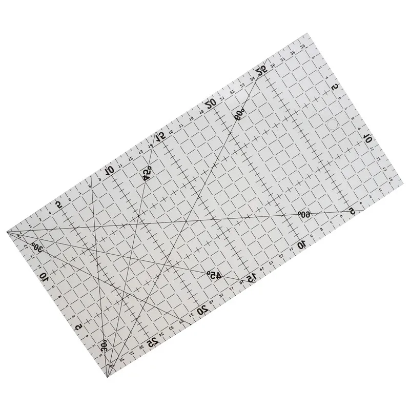 1 Pc 30*15 CM Patchwork Ruler Quilting Tools High Grade Acrylic Material Transparent Ruler Scale School Supplie 50*15CM/60*15CM 