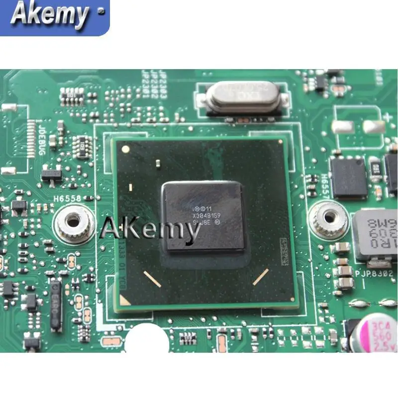 Akemy X55VD материнская плата для ноутбука ASUS X55VD X55V X55 Тесты Оригинал материнская плата REV2.1/REV2.2 GT610M 4 ГБ Оперативная память