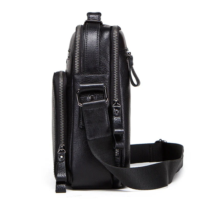 CONTACT'S Высококачественная, модная сумка рюкзак из натуральной кожи, для ipad 9.7 мужские сумки на ремне