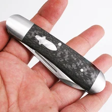 [Brother 1503] 60HRC карманный нож, современные складные ножи VG10 из стали, папка из углеродного волокна, тактическая коллекция инструментов для повседневного использования