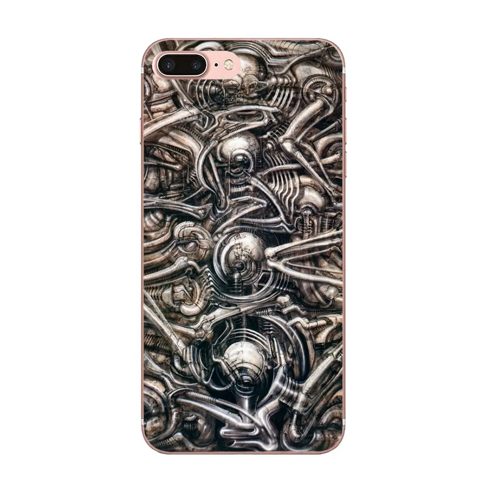 Hr Giger для Huawei Mate 7 8 9 10 20 P8 P9 P10 P20 P30 Lite Plus Pro 2017 Мягкий Силиконовый ТПУ прозрачный