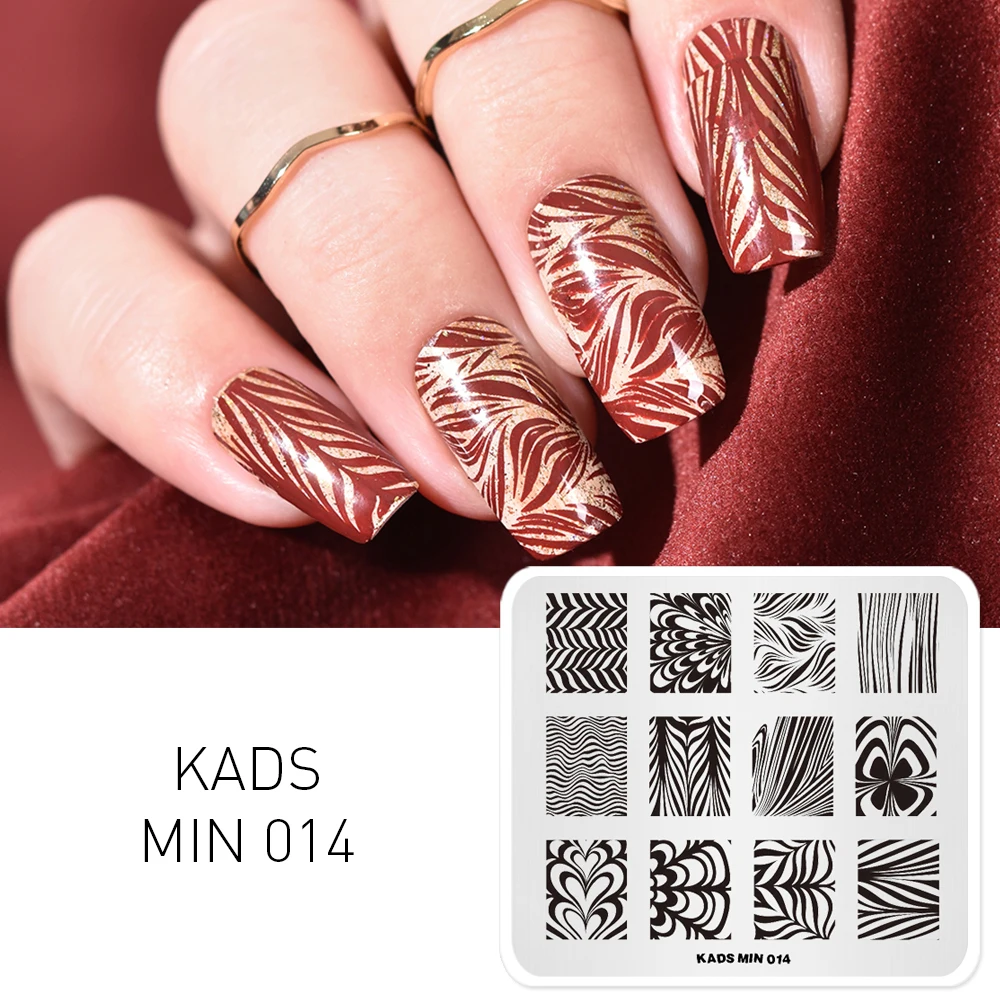 

AriesLibra Nail Art Image Template Stripe Pattern DIY Print Stamping Plates Nail Polish Stencil Template Manicure Stencil