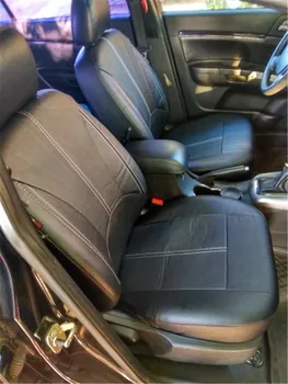 

5 Seats Artificial Leather Seat Cover Universal Fit Most Car Protects Seats From Wear Automobiles Interior Accessories A136