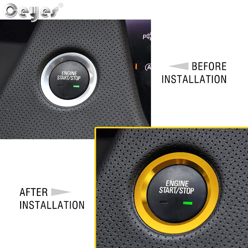 Start Engine Button Ring for CADILLAC (23)