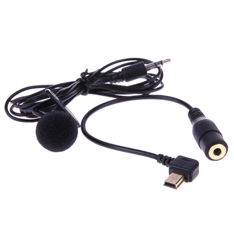 Мини USB микрофон Профессиональный мини USB внешний микрофон с зажимом для GoPro Hero 3/3+ камеры аксессуары высокого качества