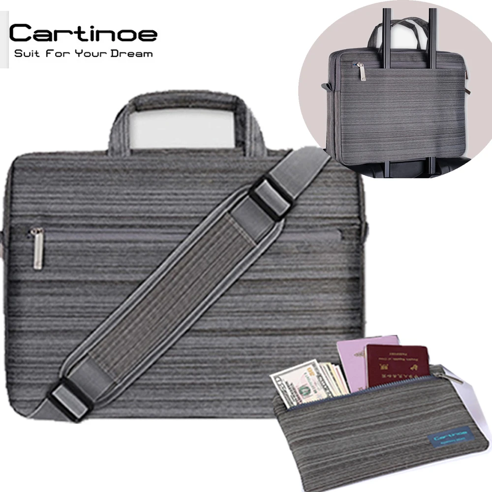 

Cartinoe Brand Business Laptop bag 15.6 15 14 13.3 inch shoulder Messenger computer Tote bags office Briefcase men women Handbag