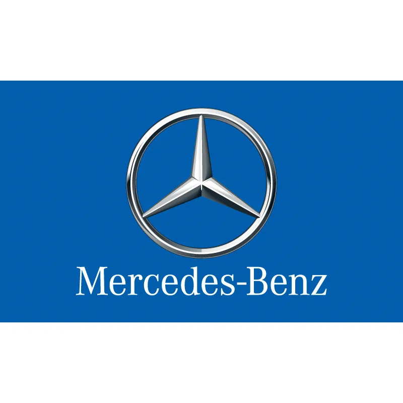 

90*150cm 60*90cm Polyester Benz Car Flag 3X5FT 90x150cm For Home Office Party Bar Banner