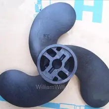 Пропеллеры для ртути/tohatsuмодели/Suzuki, Haide 2-х тактный двигатель 2.5hp/3.3hp/3.5hp подвесной нейлоновый пропеллер/12 мм отверстие вала