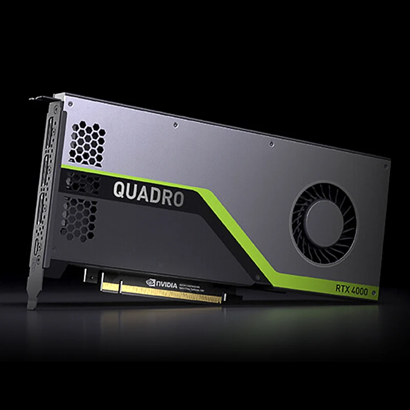 Leadtek NVIDIA Quadro RTX4000 8 Гб GDDR6/Отслеживание лучей в реальном времени/графическая карта GPU