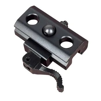 

WIPSON 20mm Mount QD Quick Detach Release Mount Bipod Sling Adapter Swivel Picatinny Adapter 20mm Weaver Rail for Rifle