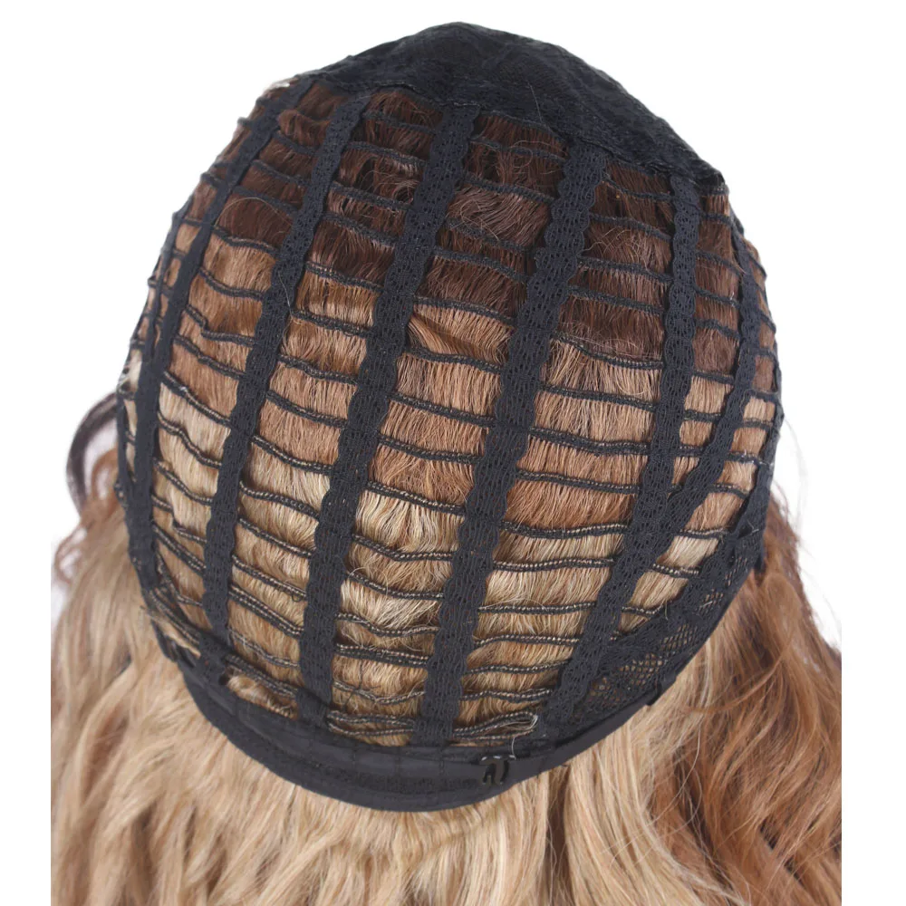 Парики из искусственных волос средней длины, волнистые, 25 дюймов, доступны предварительно выщипанные парики для черных женщин