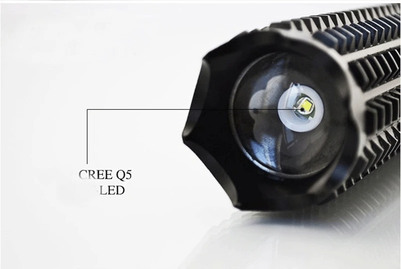 Q5 CREE телескопическая дубинка бейсбольная палка фонарик светодиодный Расширенный патруль безопасности телескопическая для самообороны