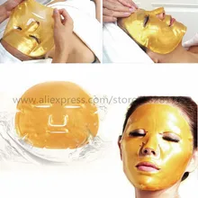 5pcs Gold Crystal Collagen Facial Mask Face Masks Moisture Essence font b Skin b font font