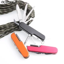 3 Colors Multifunctional Swiss Knife Folding Pocket Knife Camping Survival Outdoor EDC Hand Tools CHSW048Y
