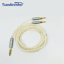 Nouvelle mise à niveau Balance câble Audio pour Sennheise HD700 HD 700 casque casque 8 actions monocristallin cuivre plaqué argent ligne