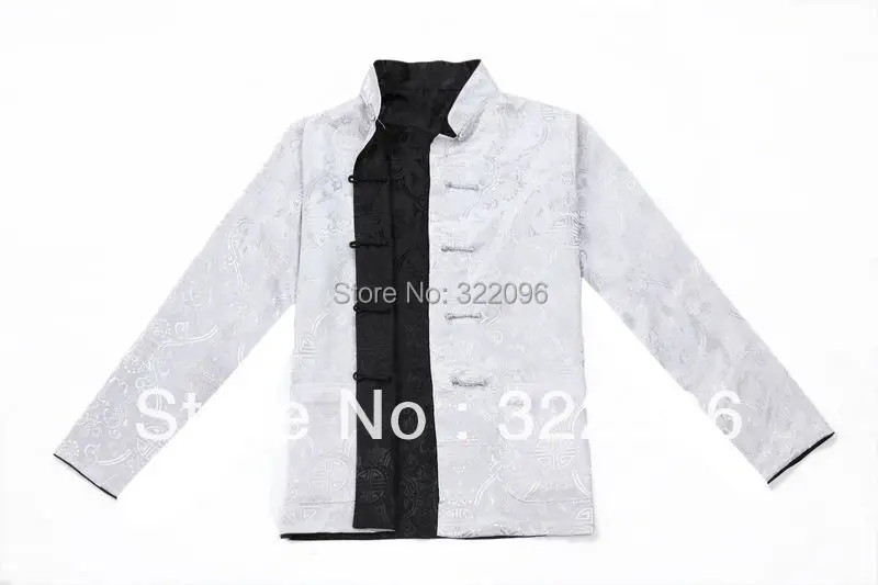 

Shanghai Story Long Sleeve Tang suit Chinese Traditional clothing Two-sided wear mandarin collar chinese jacket reversible