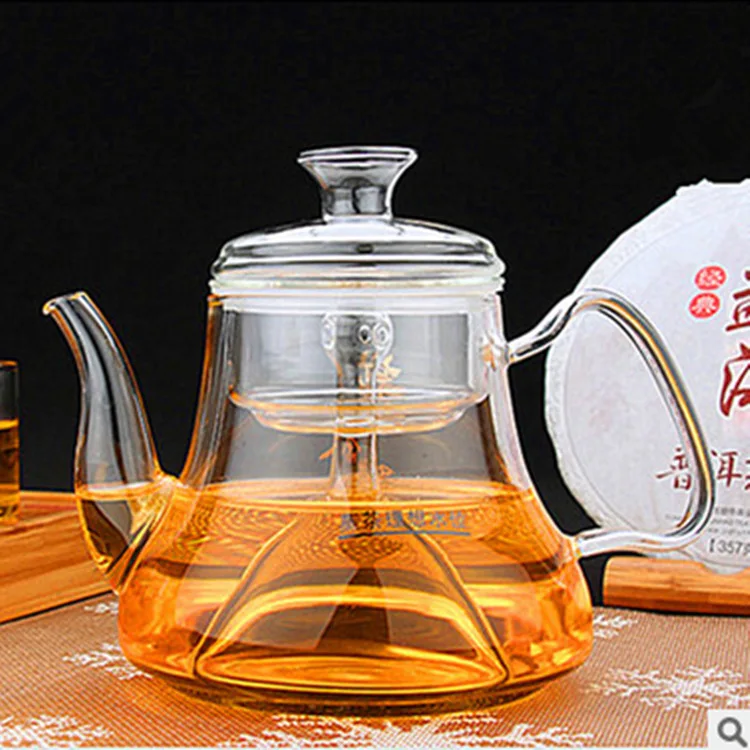 S чай m чайник термостойкий Толстый Стеклянный Чайник Китайский кунг-фу чайник набор большой емкости горячая распродажа