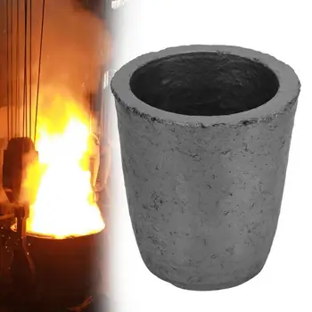 

6Kg Cup Shape Silicon Carbide Graphite Furnace Casting Crucible Melting Tools High Quality Jewelry Tool For Jeweler Making