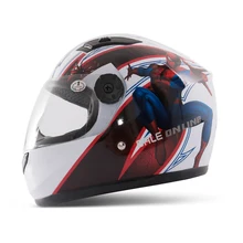 Spider-Man Crash Helmet Environmental Children Helmet 2015 Motorcycle Helmet Full Face Fiber Tasteless Spider-Man Crash Helmet