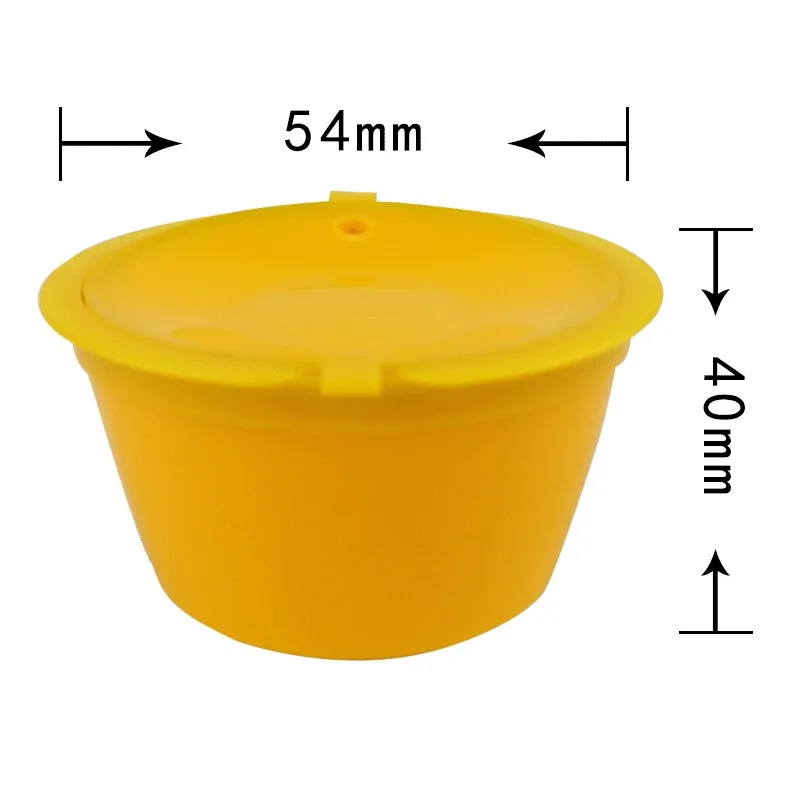 3 шт./лот, коричневые многоразовые капсулы для кофе, Пластиковые Многоразовые совместимые капсулы для кофе