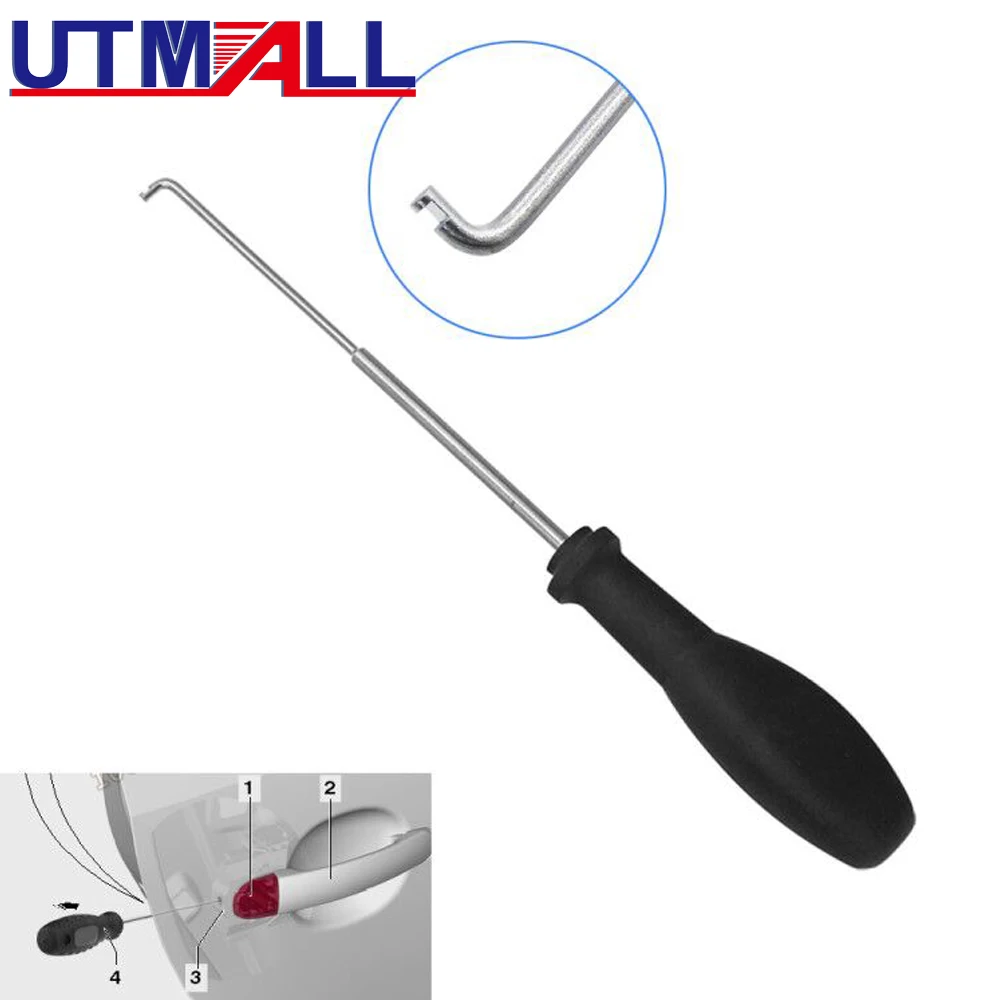 

Removal install tool for VW door lock cylinder housing - doors with no lock cylinder T10389