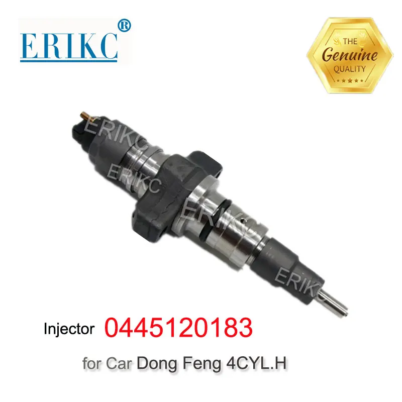 0 445 120 183 ERIKC Auto Diesel Injector 0445120183 Fuel Nozzle Inyector 00986AD1022 for DONGFENG 1112BF11-010 EUR3 EUR4 | Автомобили и