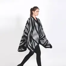 Winter Women Scarf Luxury Brand Tartan Foulard Femme Patchwork Cashmere Pashmina Thick Shawls YJWD799