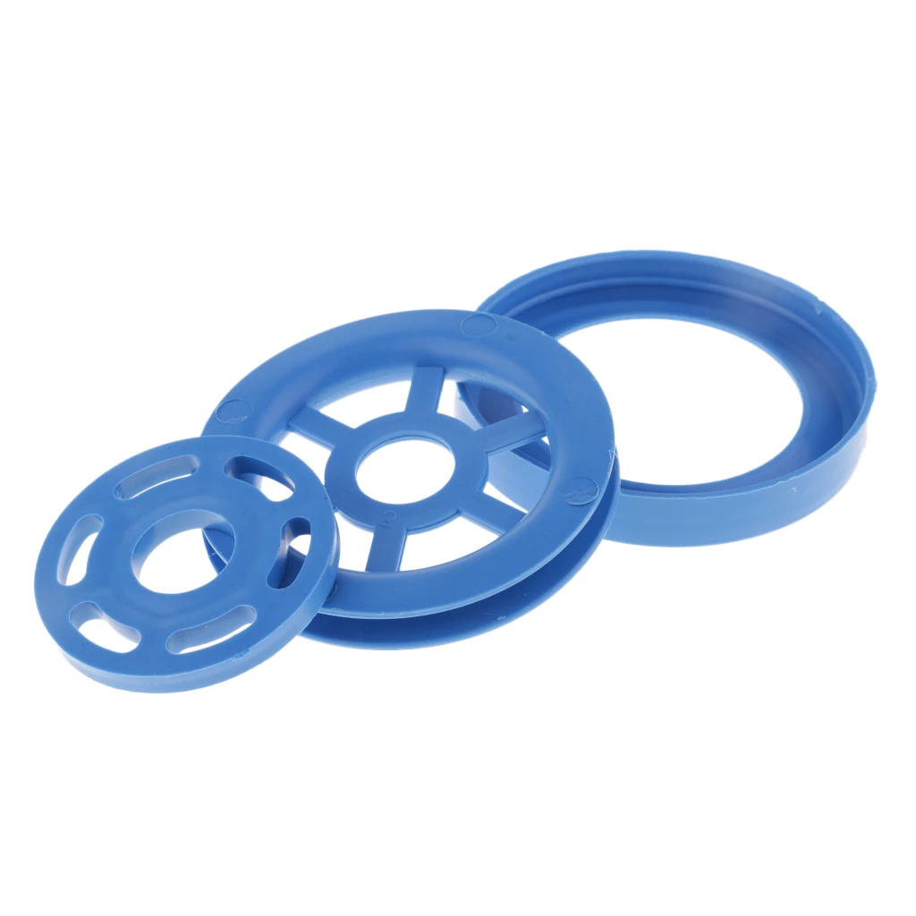 4.7/6.8/7.2cm Tire Line Rotary American Network Ring Cast Gill Net Ring Tool Hand Rope Ring Cast Net Accessories