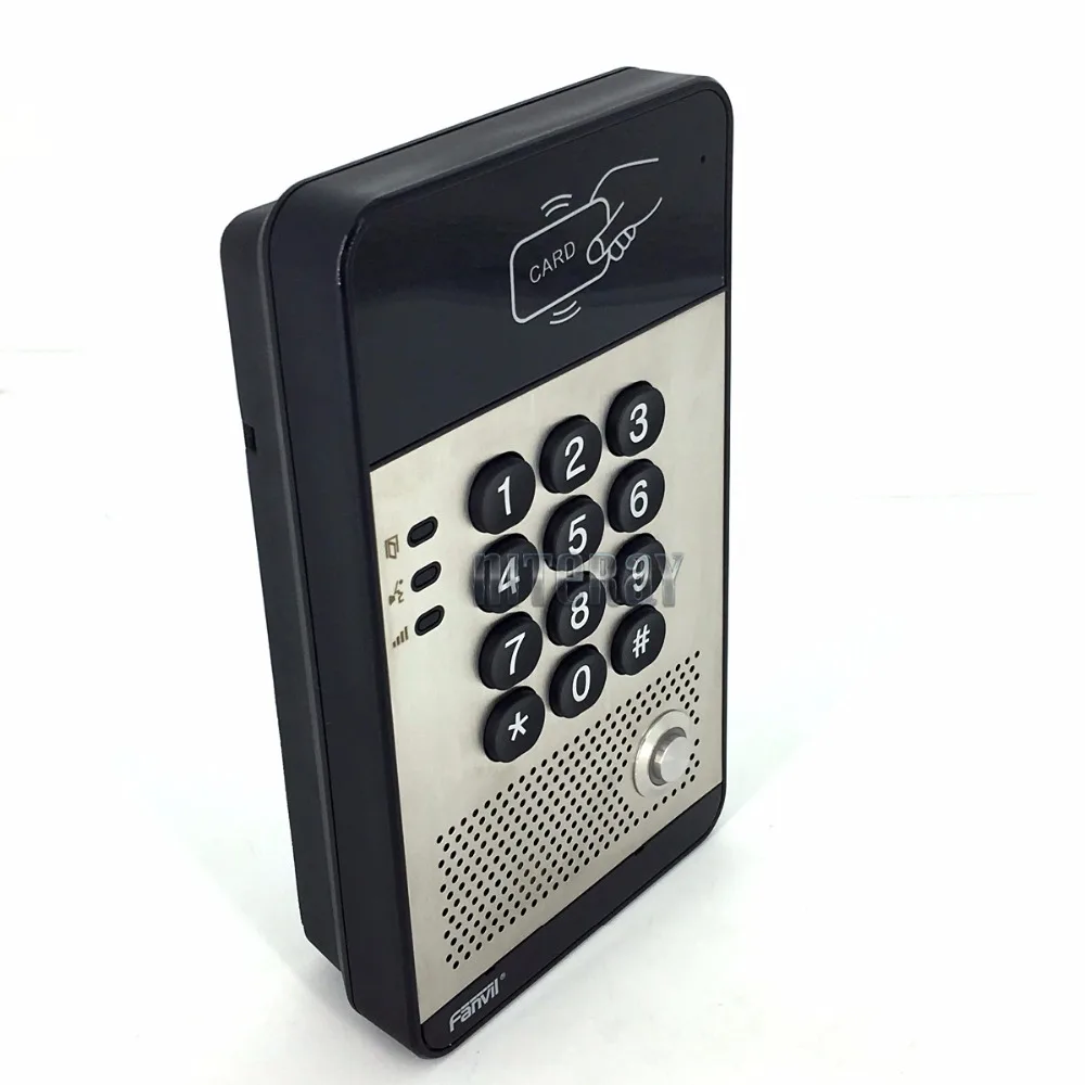 Водонепроницаемый домофон SIP с функцией PoE|sip door phone|sip doorintercom phone |