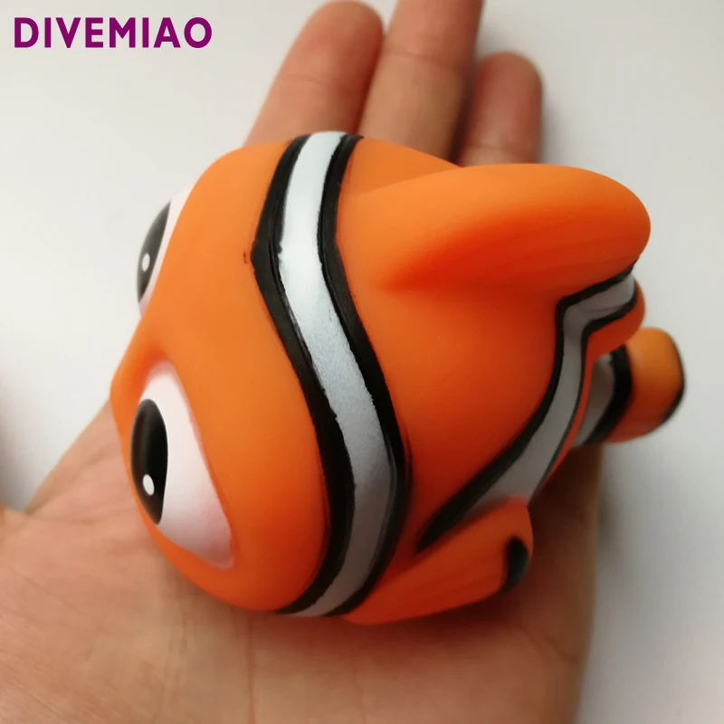 Marine animal ornaments float toy for diver cute nemo shark bat fish