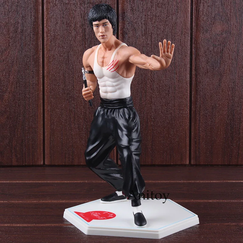 

Kung Fu Star Kung Fu Bruce Lee PVC Action Figure Collectible Model Toy 26cm 2 Styles