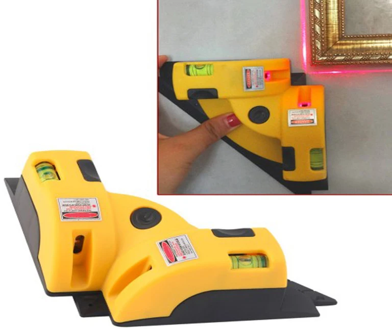 Laser Levels Right Angle Instrument 90 Degree Vertical Horizontal Lasers Line Projection Square