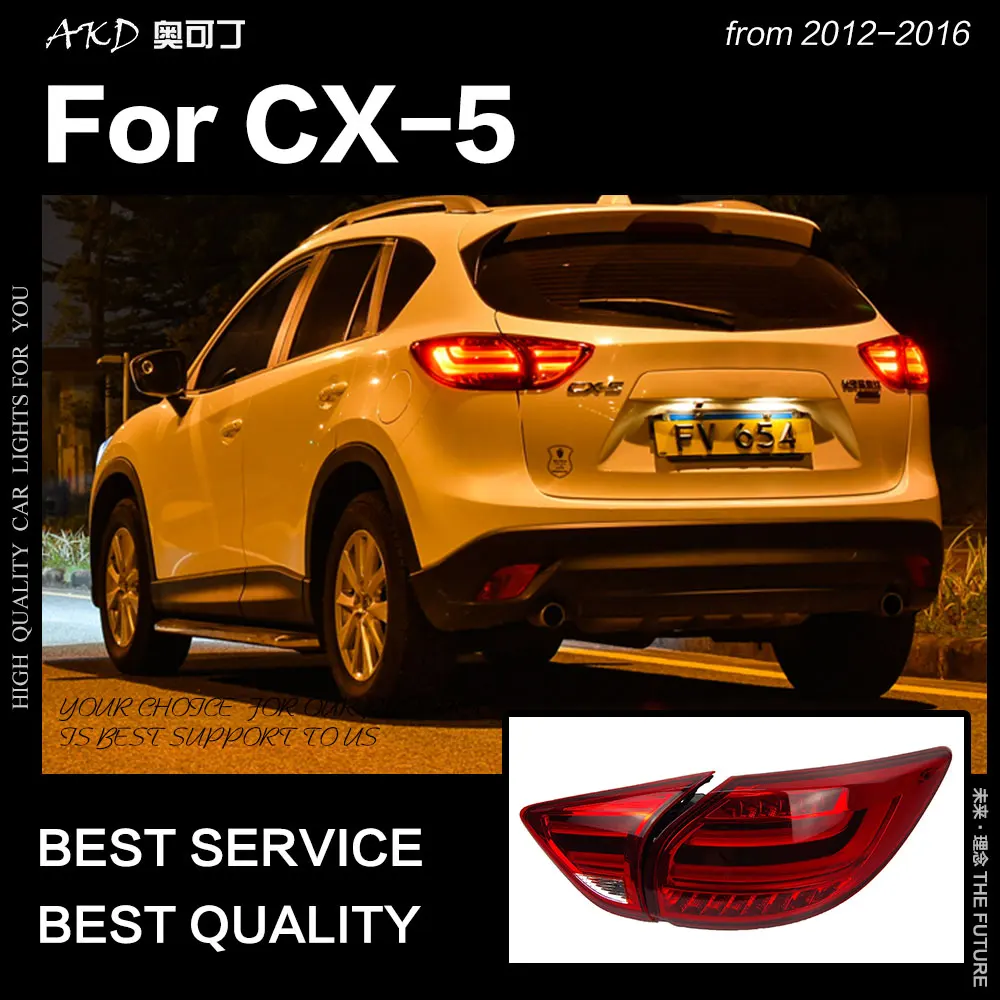 AKD автомобильный Стайлинг для Mazda CX-5 задние фонари 2013- CX-5 светодиодный задний фонарь CX5 светодиодный DRL сигнал тормоза заднего хода авто аксессуары