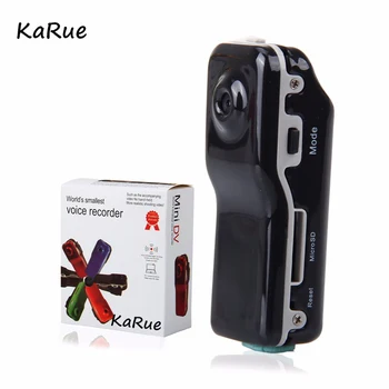 

karue MD80 Mini DV Camcorder DVR Video Camera Webcam Support Max 32GB HD Cam Sports Helmet Camera Video Audio Recorder