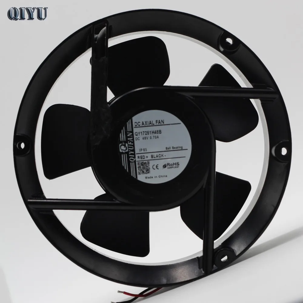 

17CM 17251 cooling fan 48V DC fan waterproof and moisture-proof filling fan,Industrial grade axial fan,IP 65