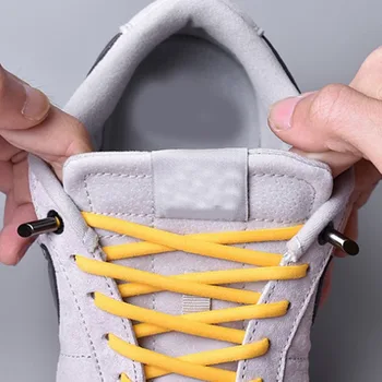 

Shoelaces Unisex Elastic Shoe Laces Men Women Casual sneakers Fit Strap Sport Shoes Semi-circular Buckle Lazy Shoe Lace 2019 Hot